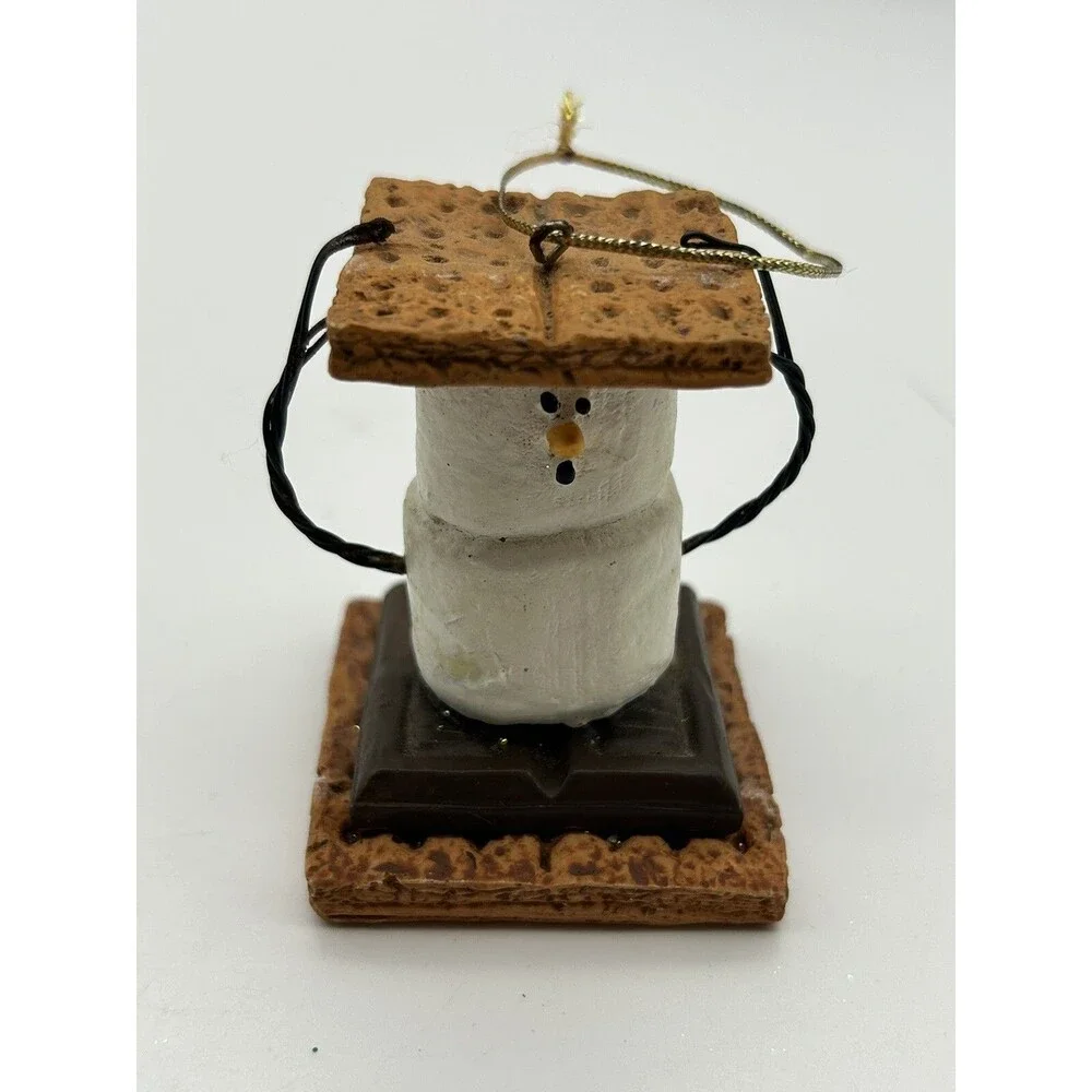 S'mores Original Ornament Snowman Marshmallow Midwest Of Cannon Falls